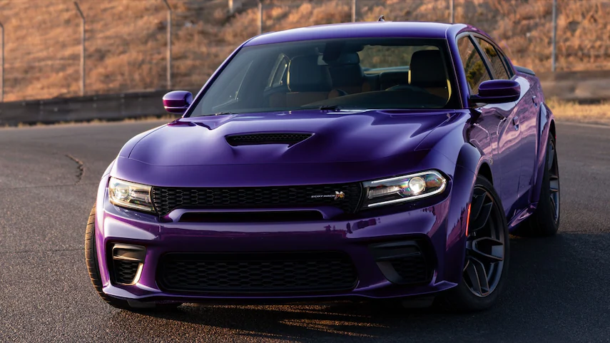 Purple 2023 Dodge Charger.