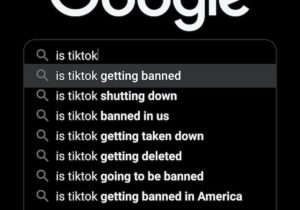 Google search queries for "is TikTok getting banned?".